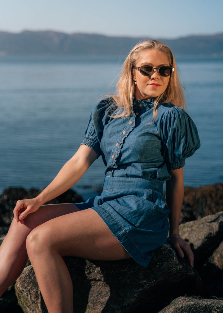 Denim Blouse