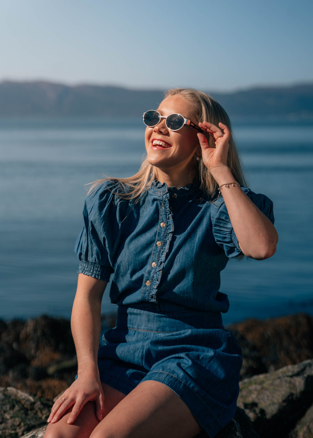 Denim Blouse