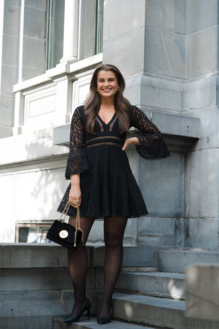Millie lace mini dress