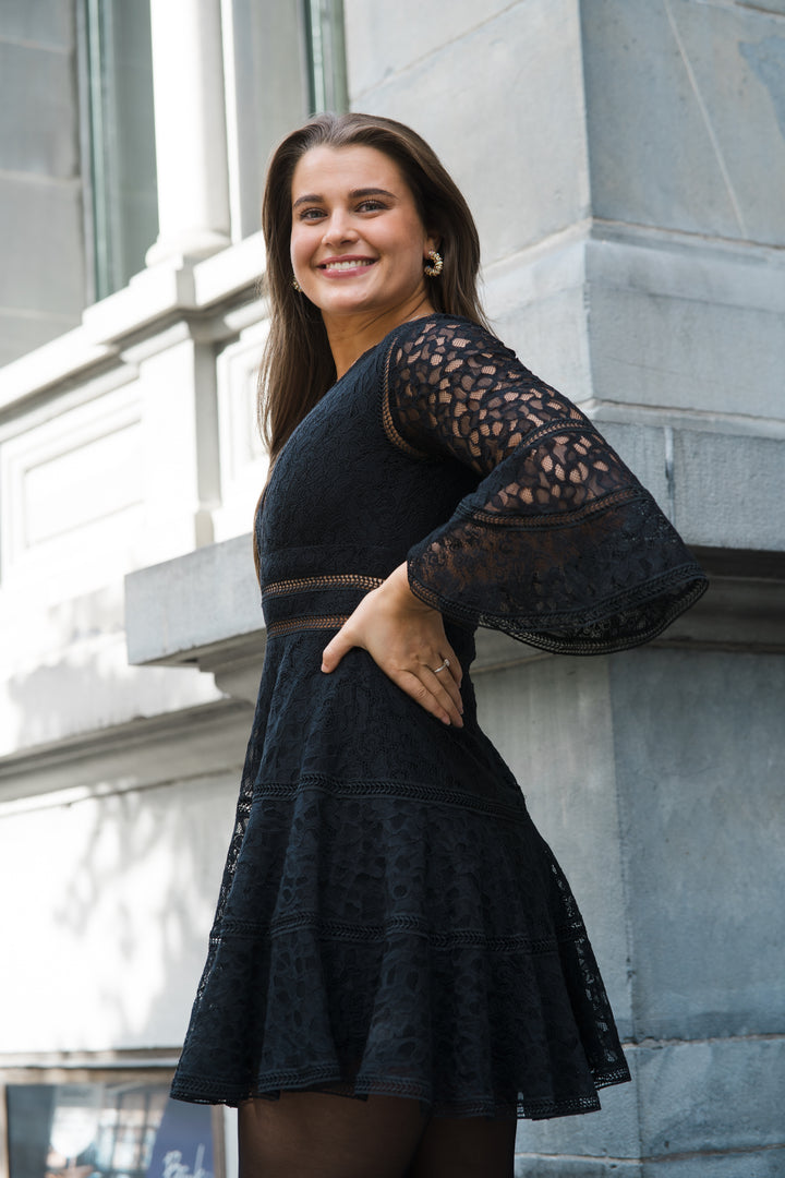 Millie lace mini dress