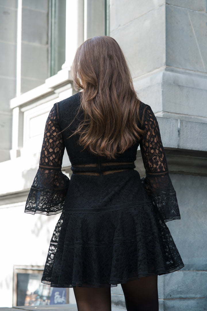 Millie lace mini dress