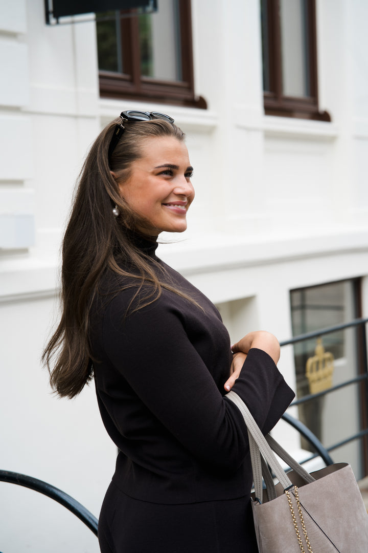 Mockneck-sweater 1/1