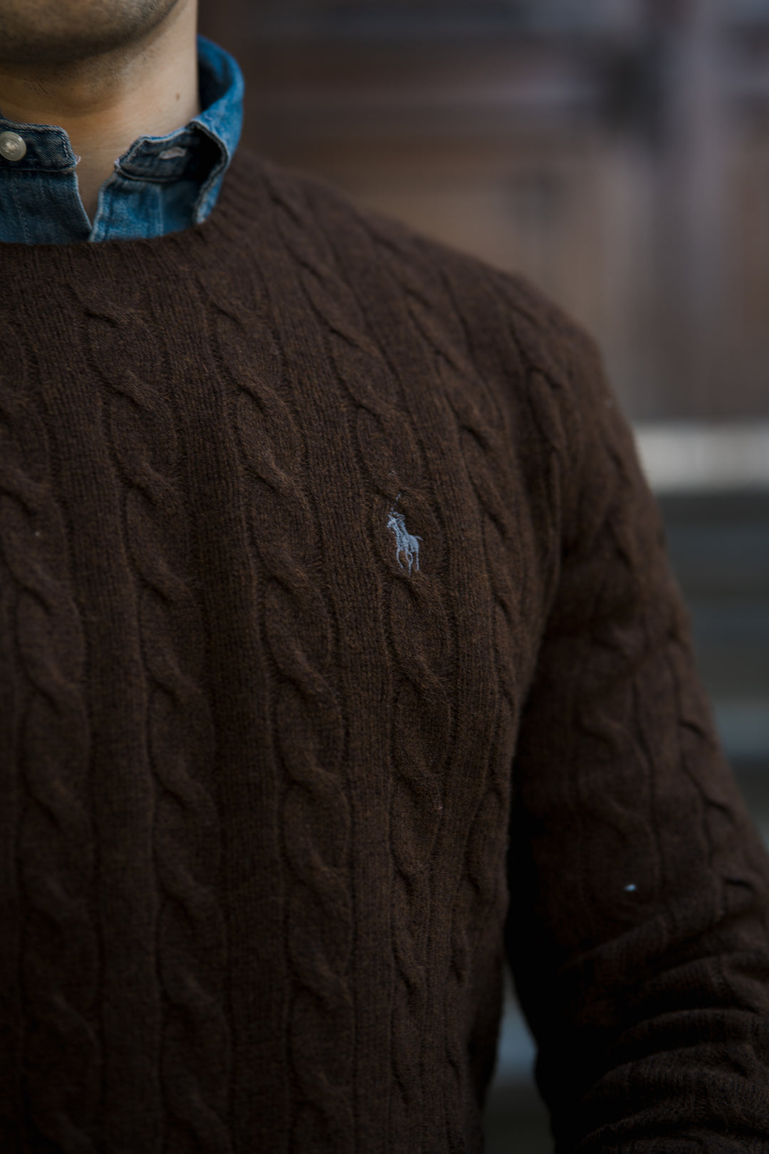 Cable-Knit Wool-Cashmere Jumper