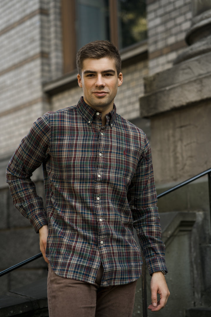 POLO RALPH LAUREN CUBDPPCS-LONG SLEEVE-SPORT SHIRT