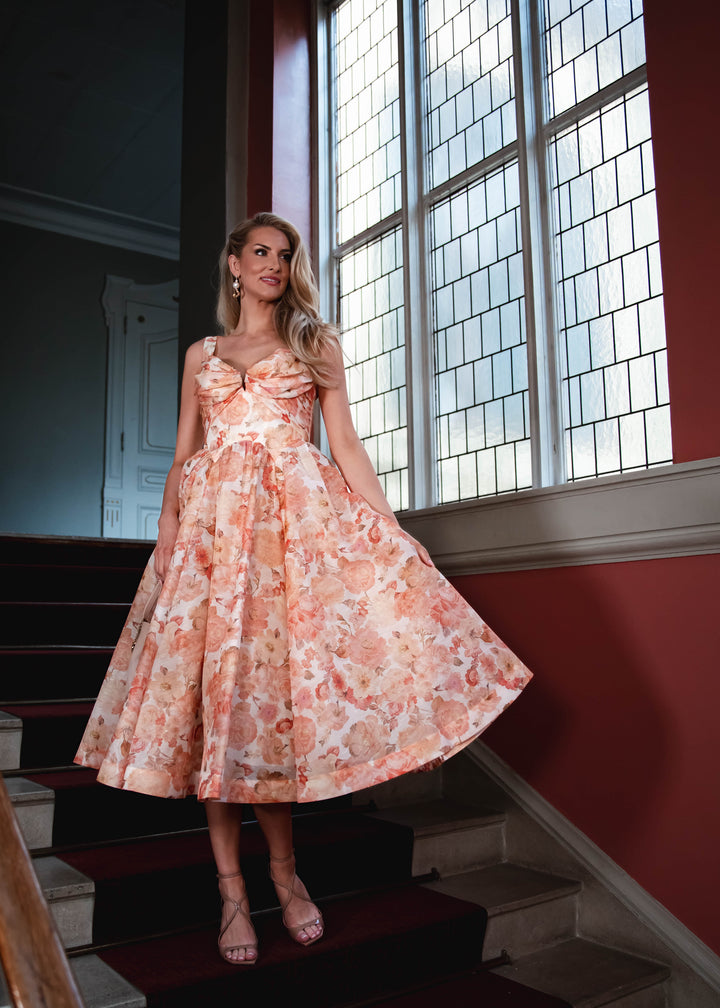 Rebellion Drape Midi Dress