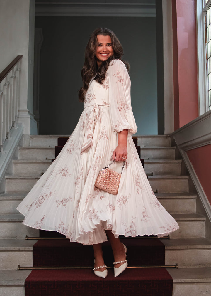Sunray Long Sleeve Dress