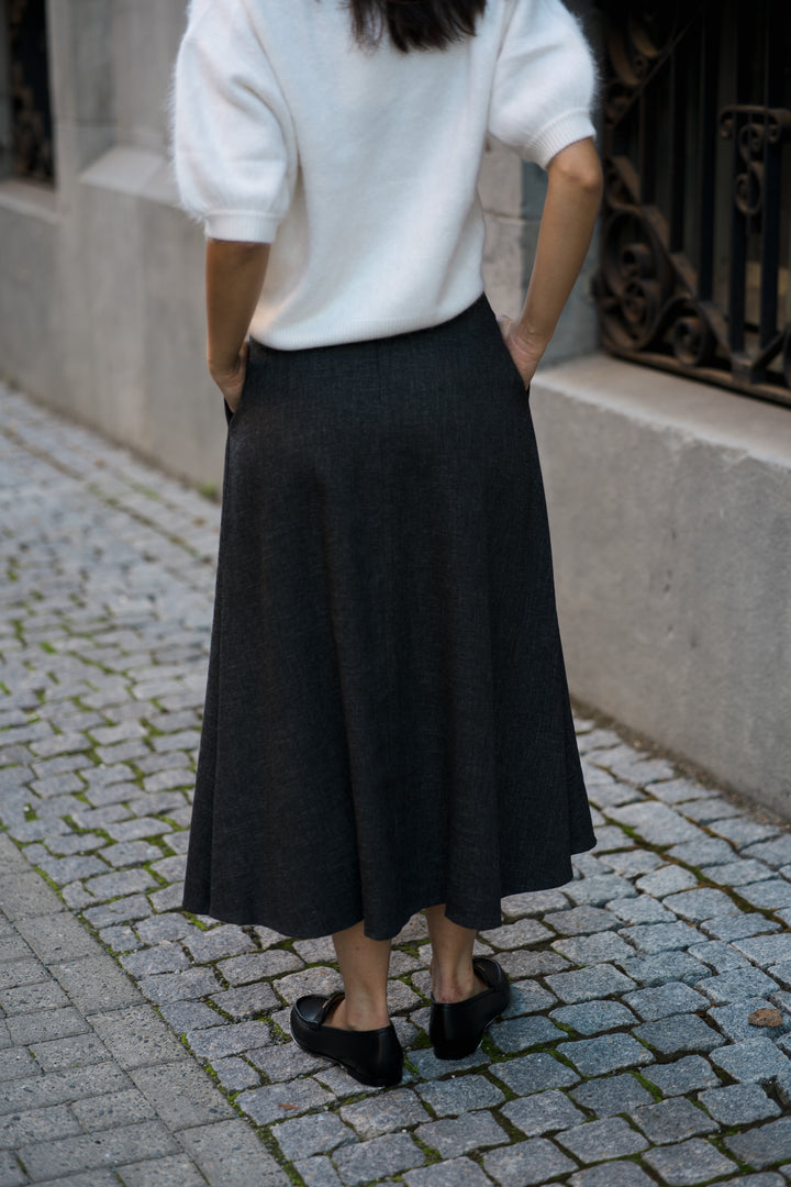 VINCE JASPÉ FULL SKIRT