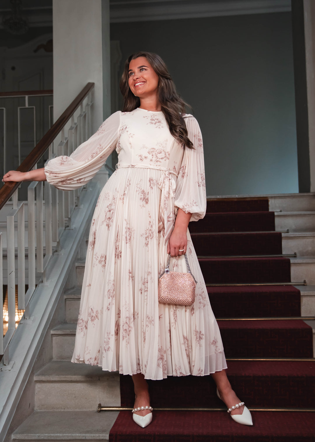 Sunray Long Sleeve Dress