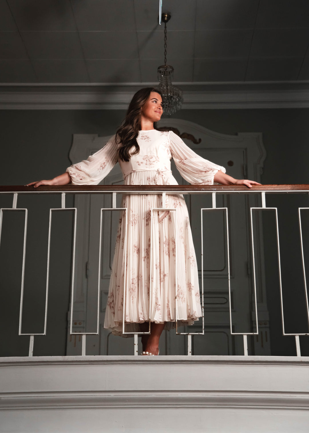Sunray Long Sleeve Dress