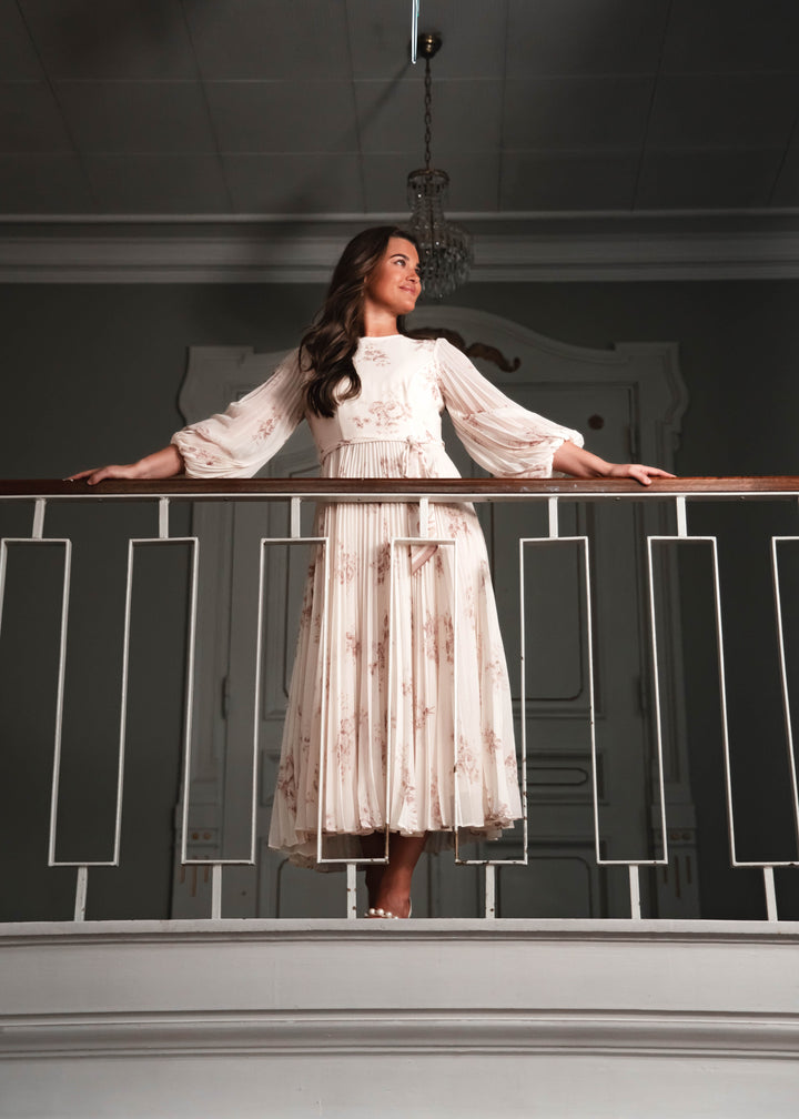 Sunray Long Sleeve Dress