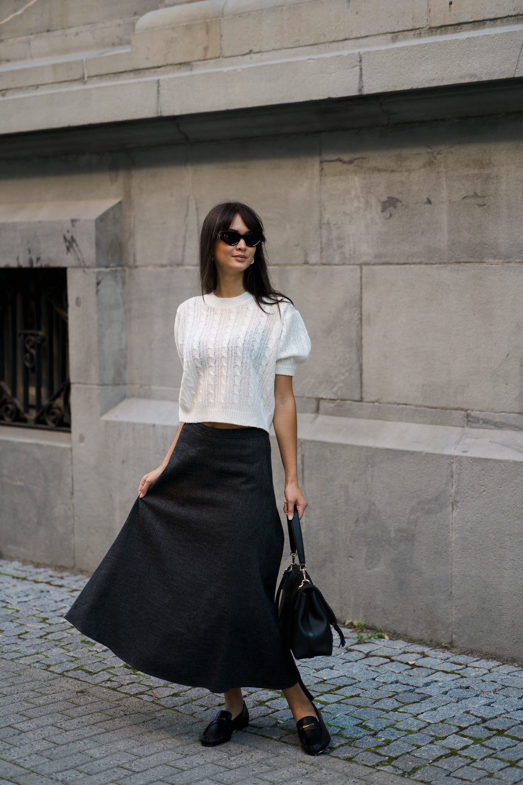 VINCE JASPÉ FULL SKIRT