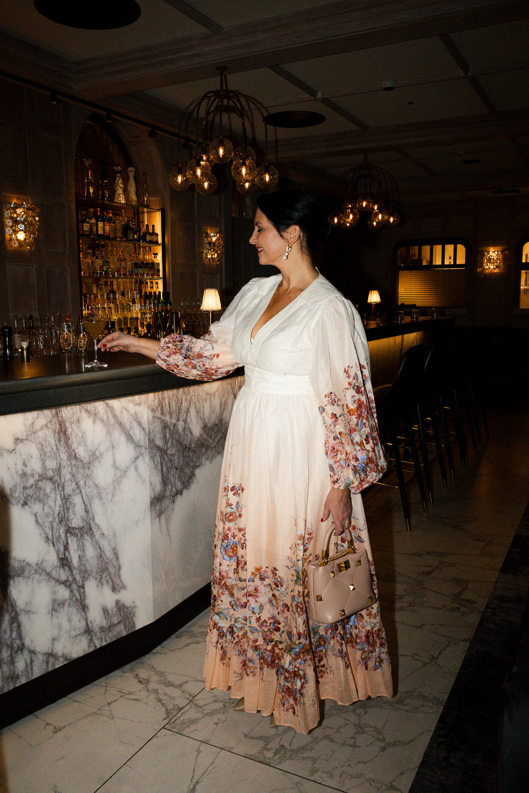 Awaken Plunge Maxi Dress