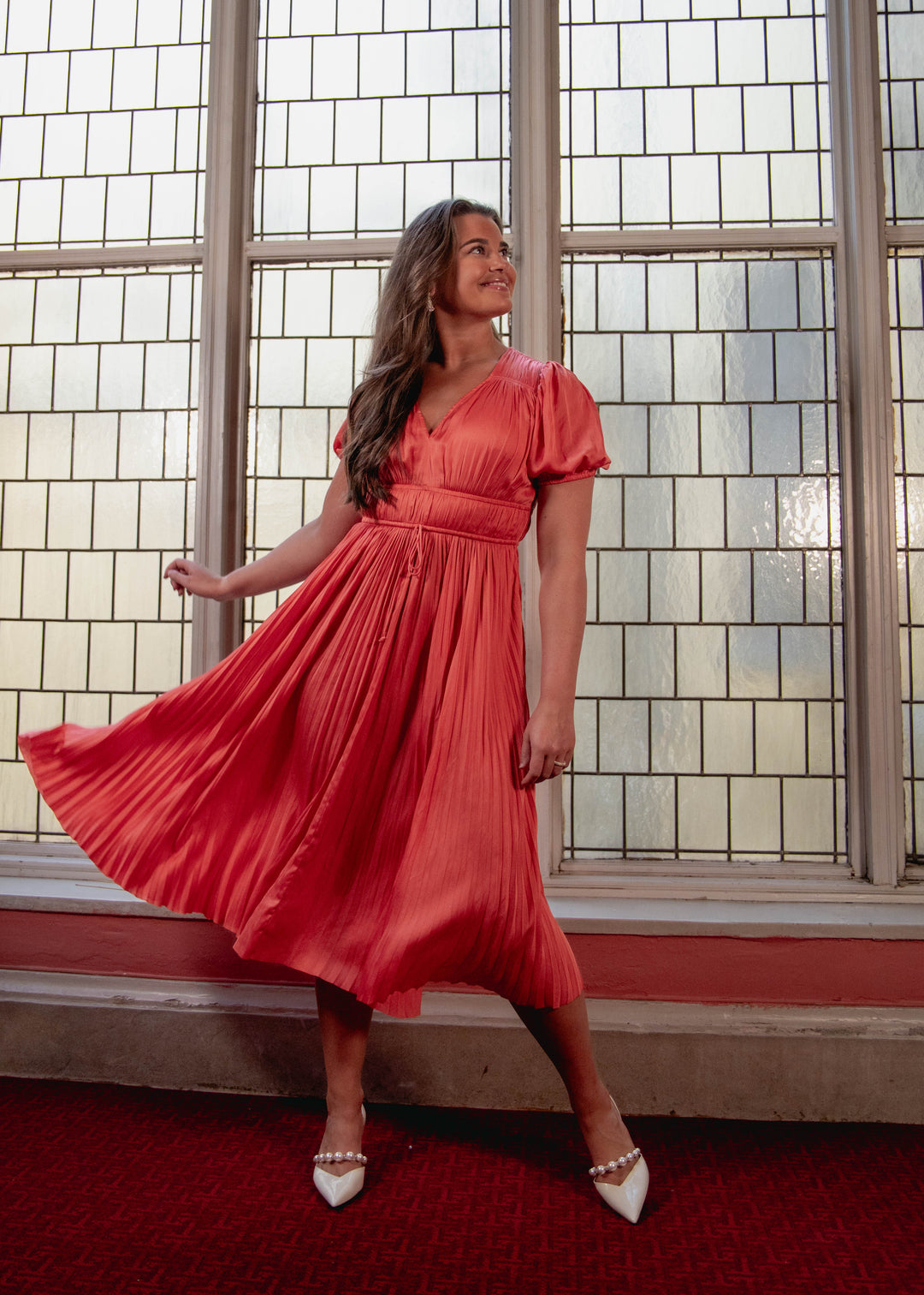 Audra Puff Sleeve Dress