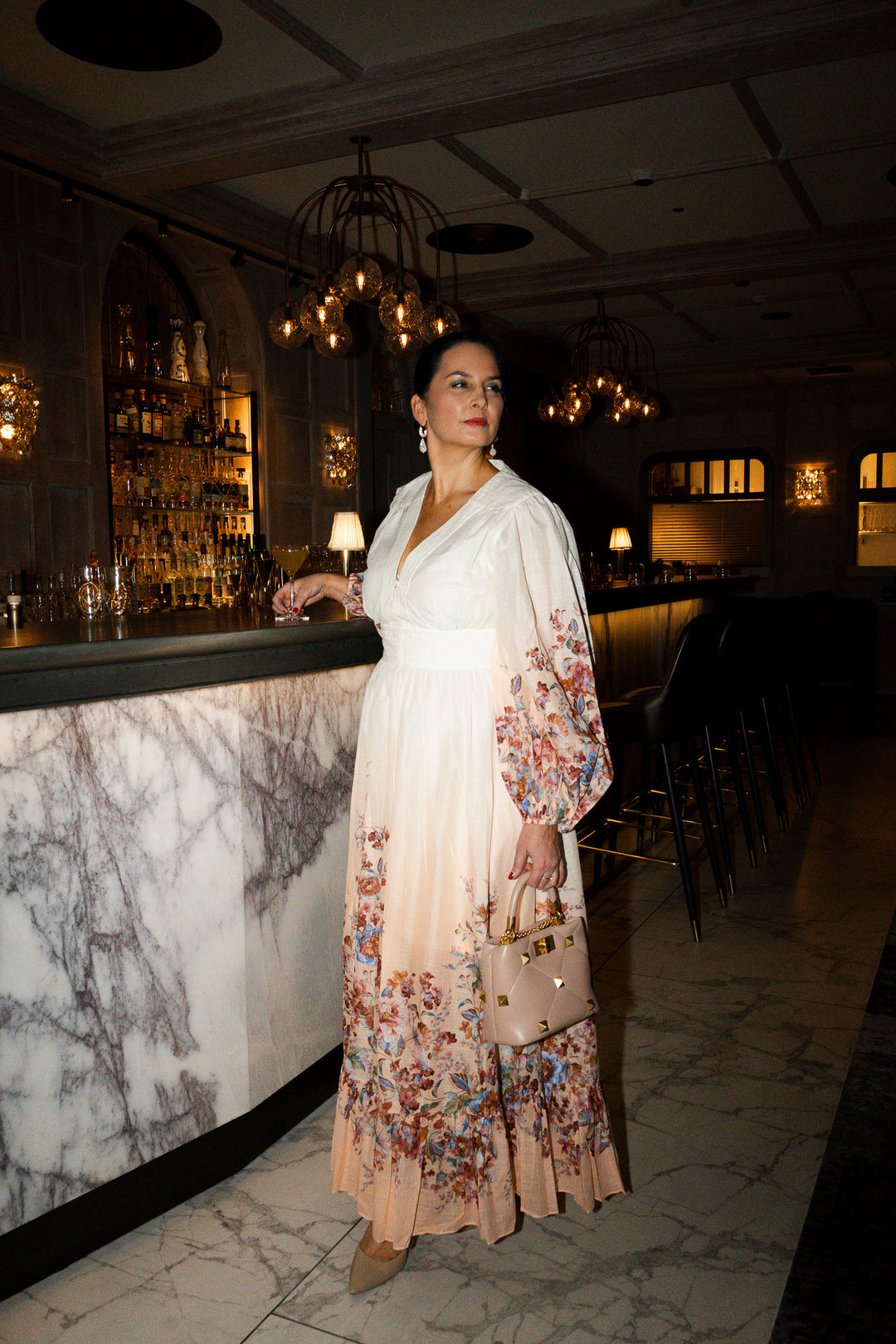 Awaken Plunge Maxi Dress