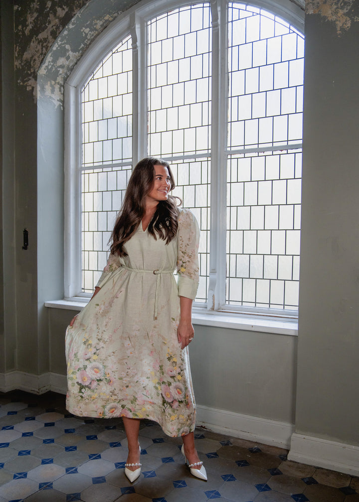 Linen Shift Dress