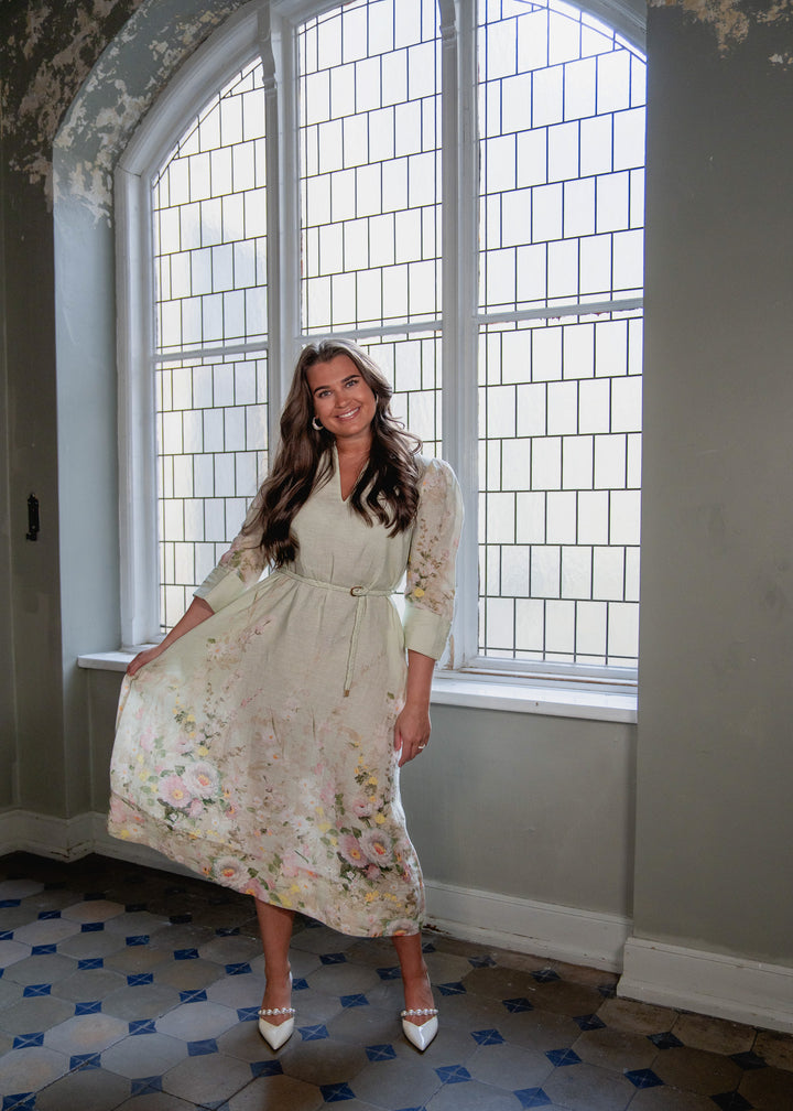Linen Shift Dress