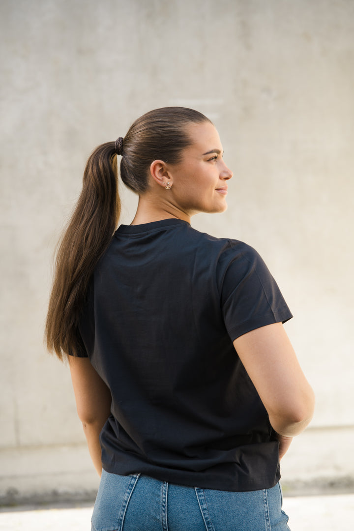 Basic Cotton Jersey Neon Puppy  T-shirt