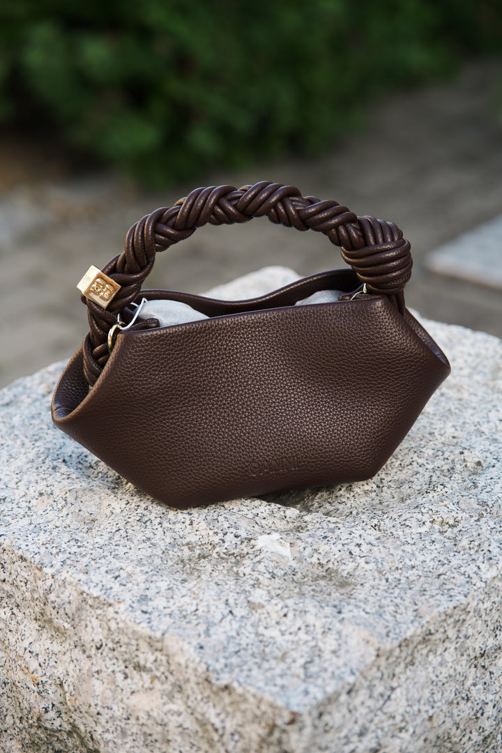 GANNI Bou Bag Mini Grained