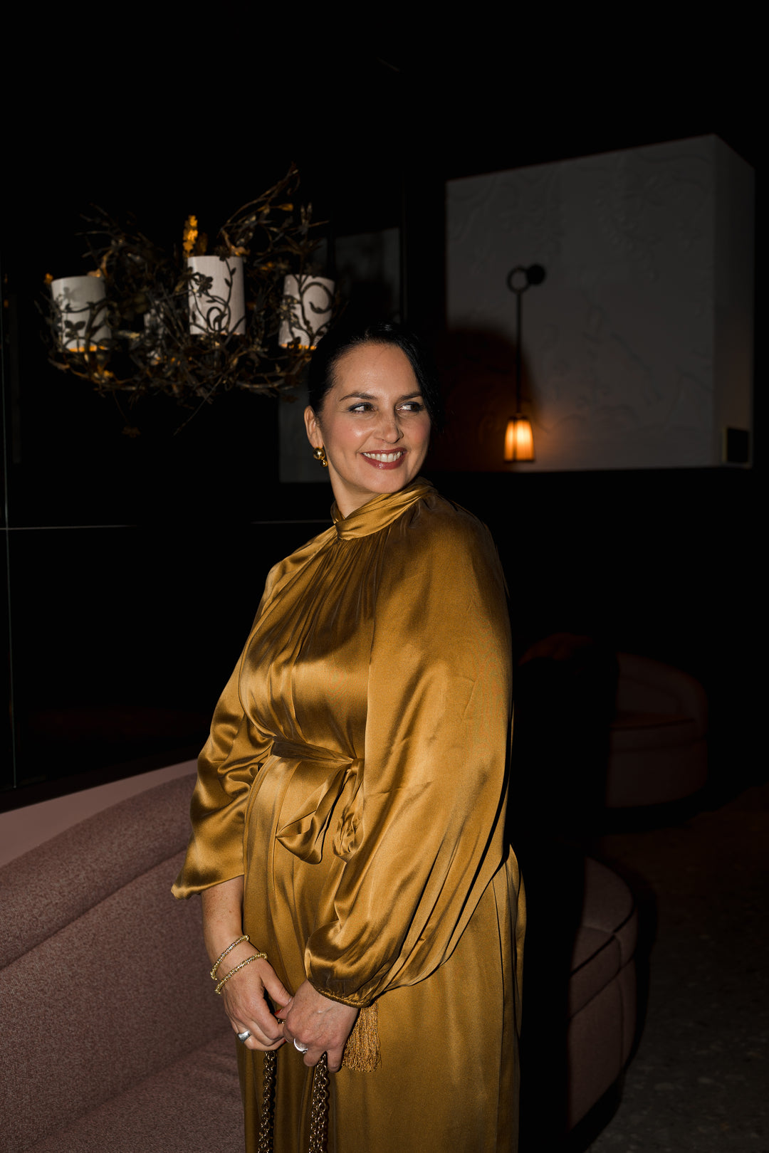 Hypnotic Twist Sheath Dress