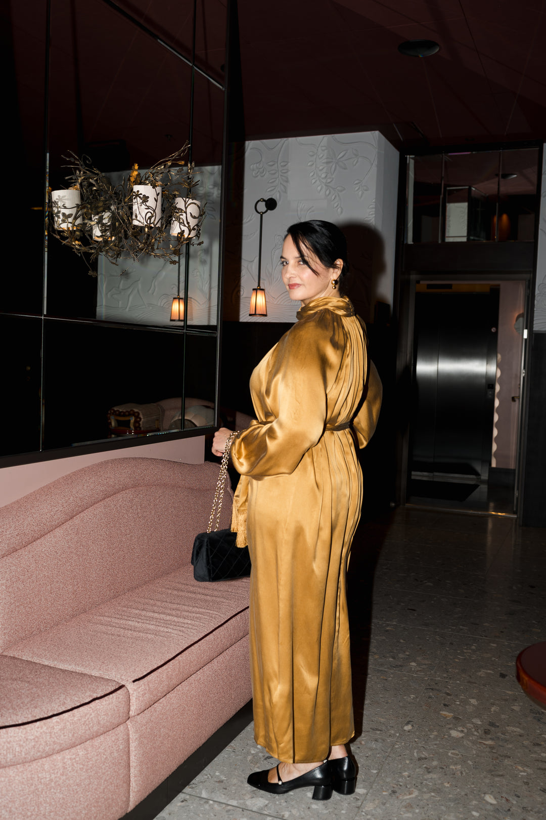 Hypnotic Twist Sheath Dress