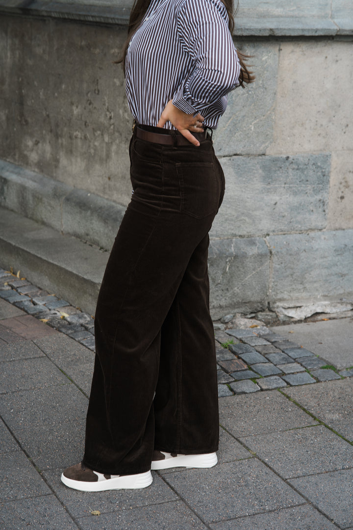 WOVEN-WIDE LEG-PANTS