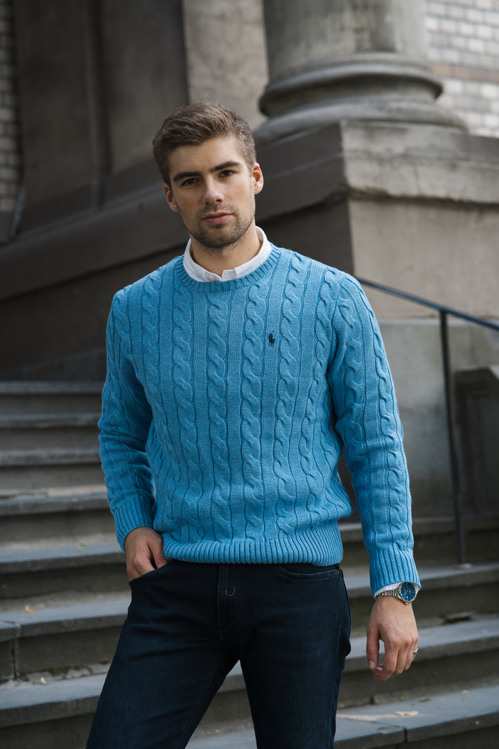 POLO RALPH LAUREN Cable-Knit Cotton Jumper