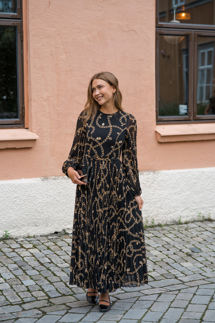 Sunray Long Sleeve Dress