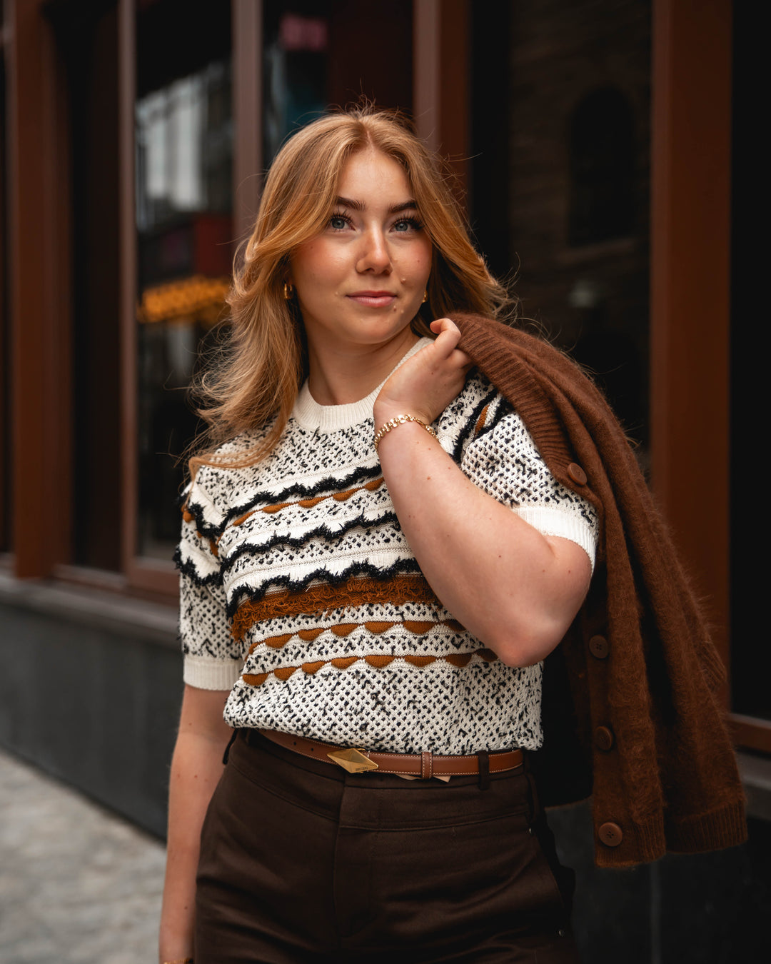 Andira SS Knit Top