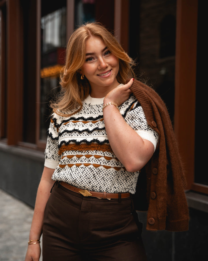 Andira SS Knit Top