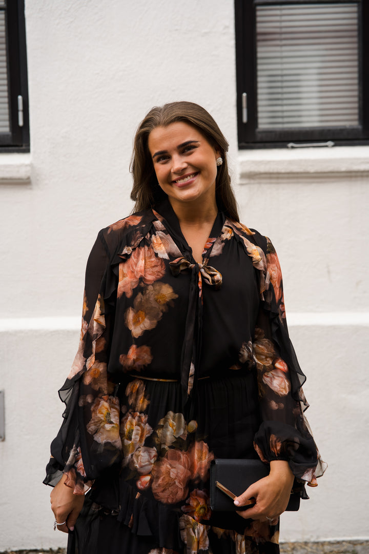 Hypnotic Flutter Blouse