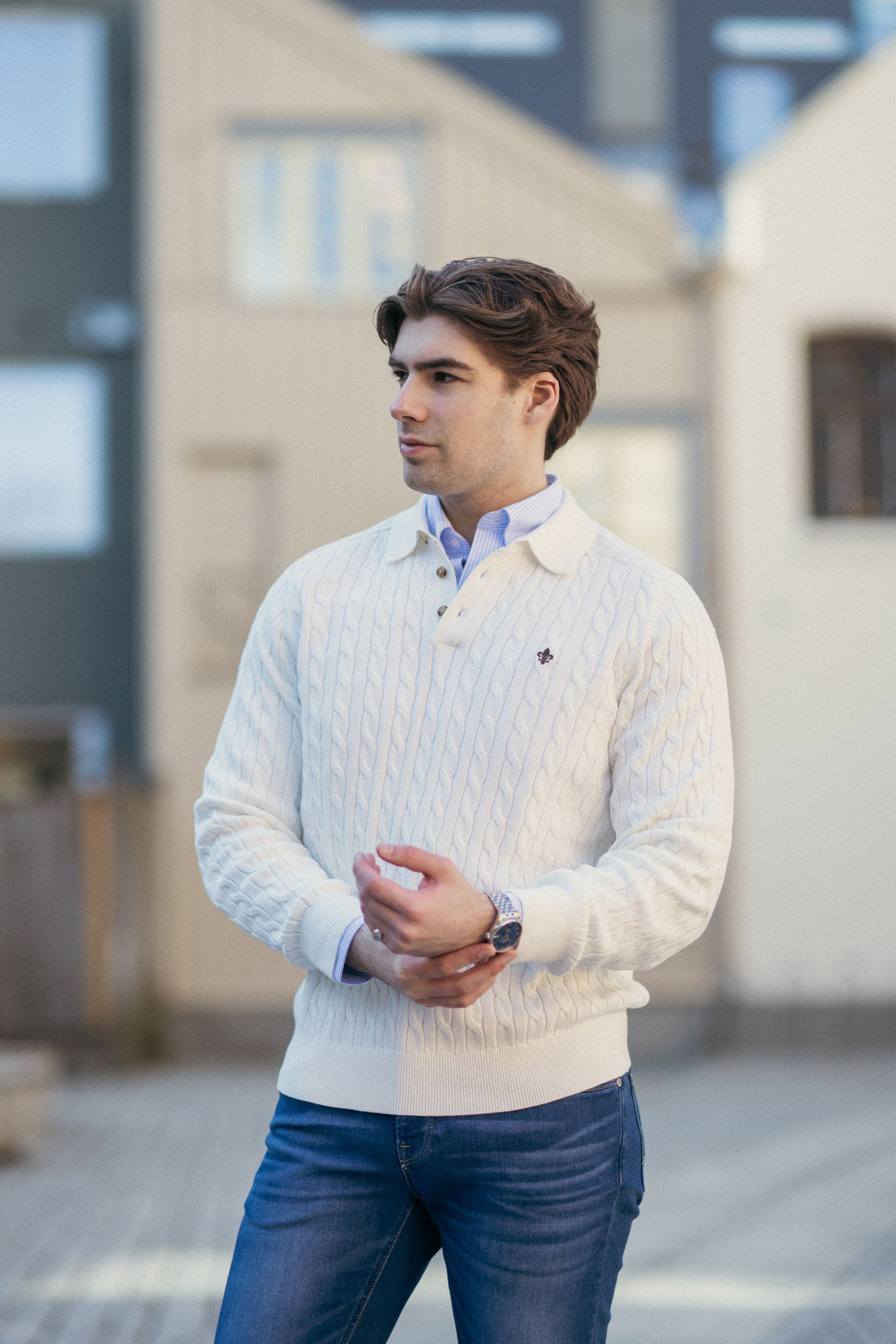 Lancaster Cable Polo