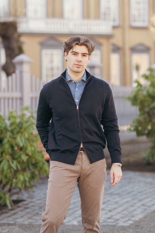 Riley Zip Cardigan