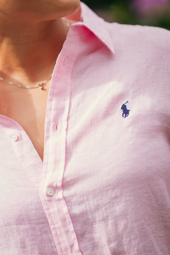 Classic-Long Sleeve-Button Front Shirt
