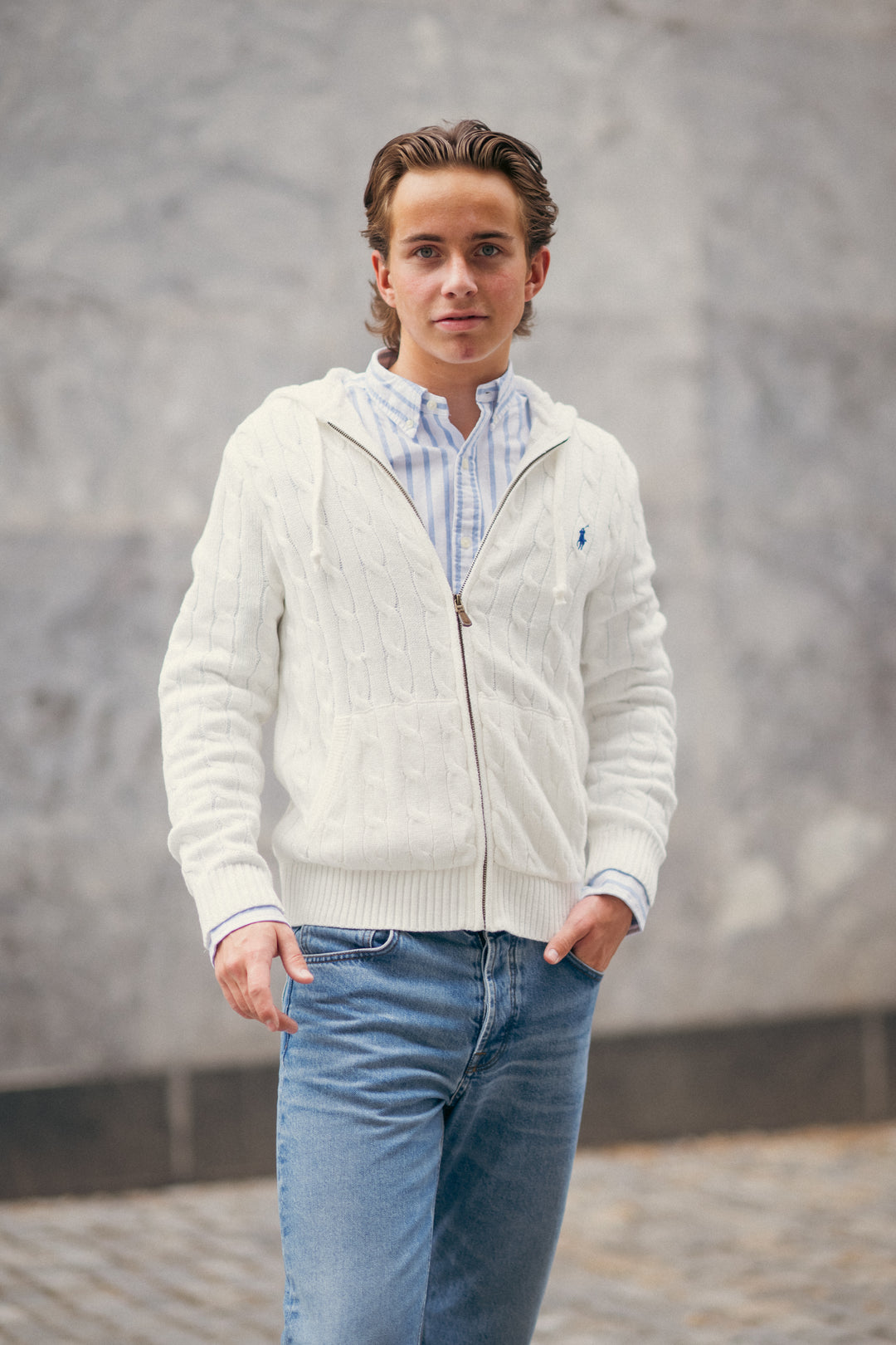 SWEATER-FULL ZIP