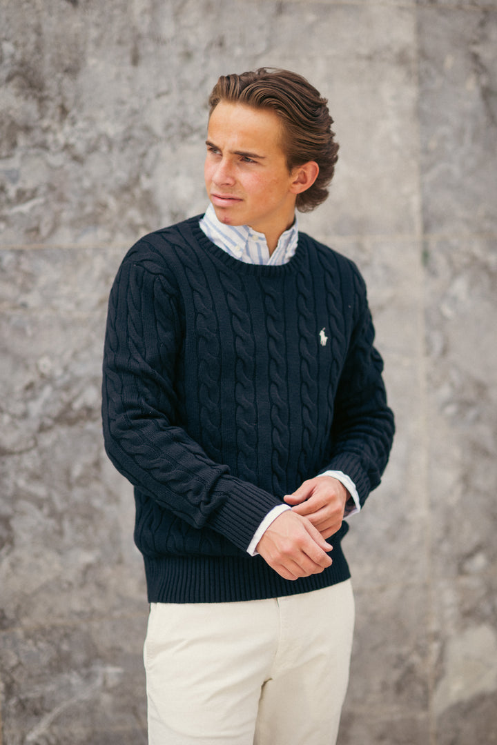 LS DRIVER CN-LONG SLEEVE-PULLOVER
