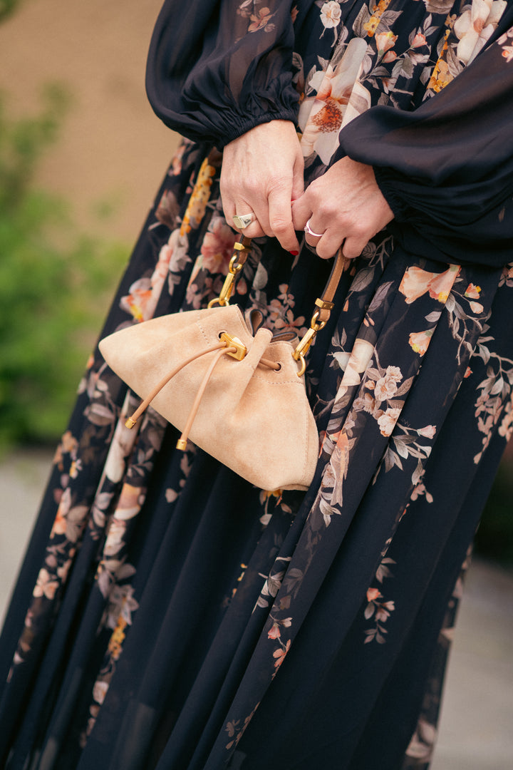 Carousel Billow Maxi Dress