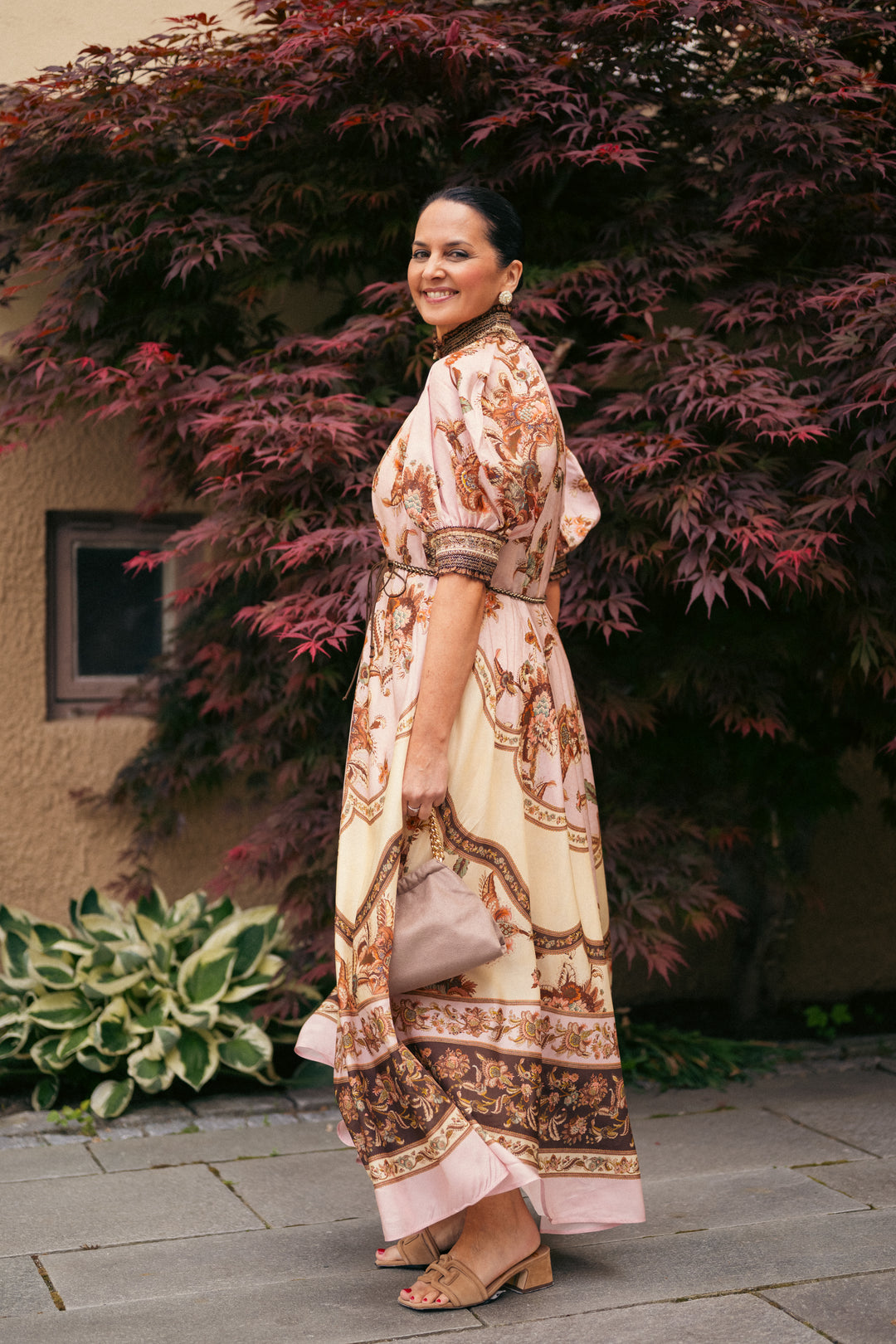 Aster Billow Maxi Dress