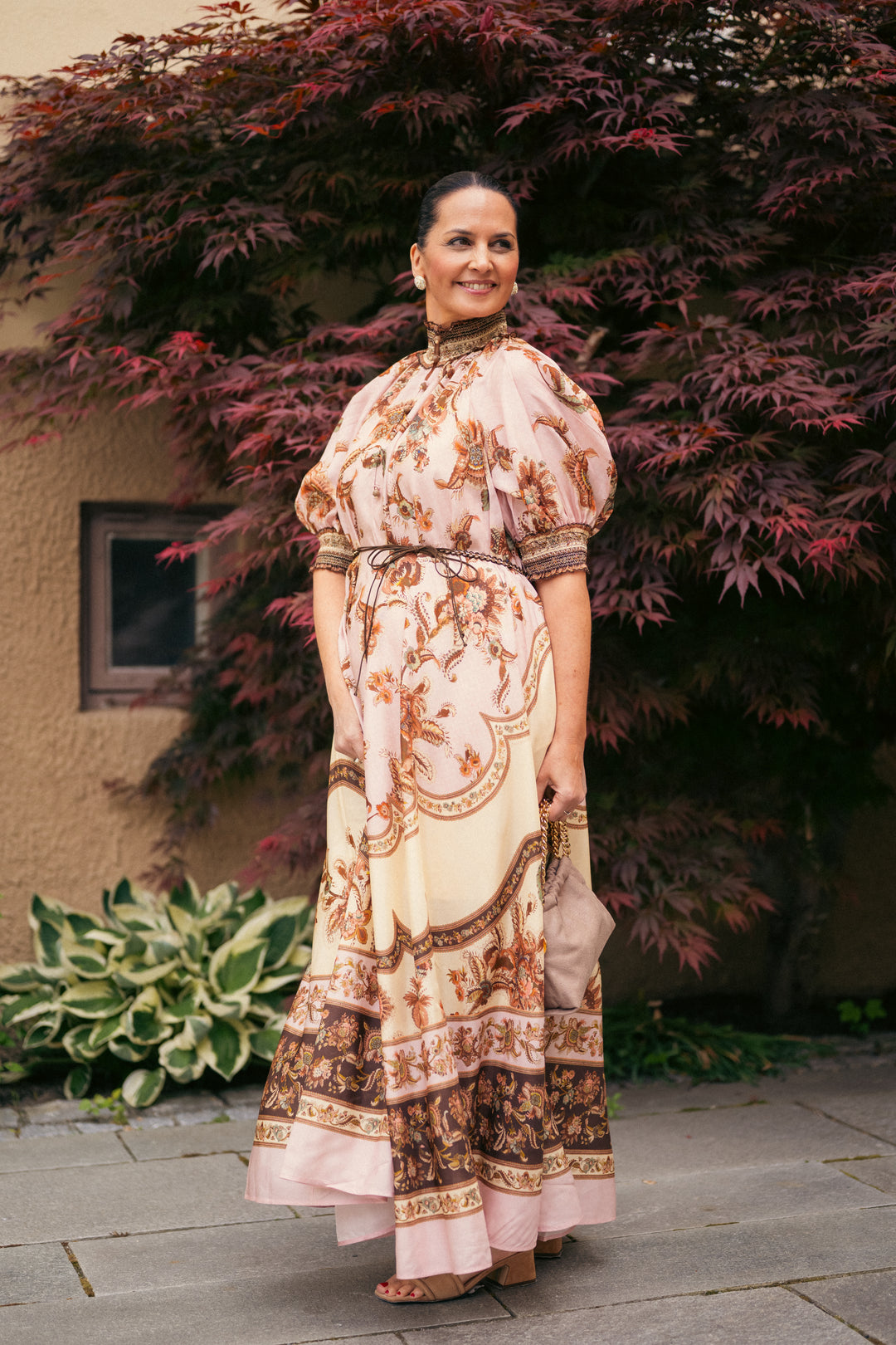 Aster Billow Maxi Dress
