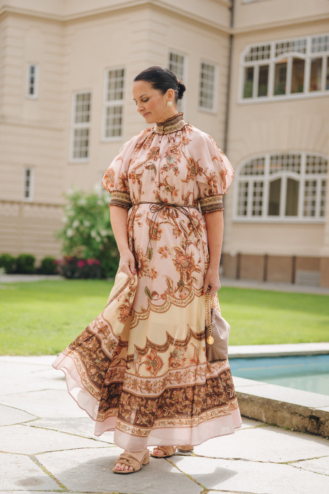 Aster Billow Maxi Dress