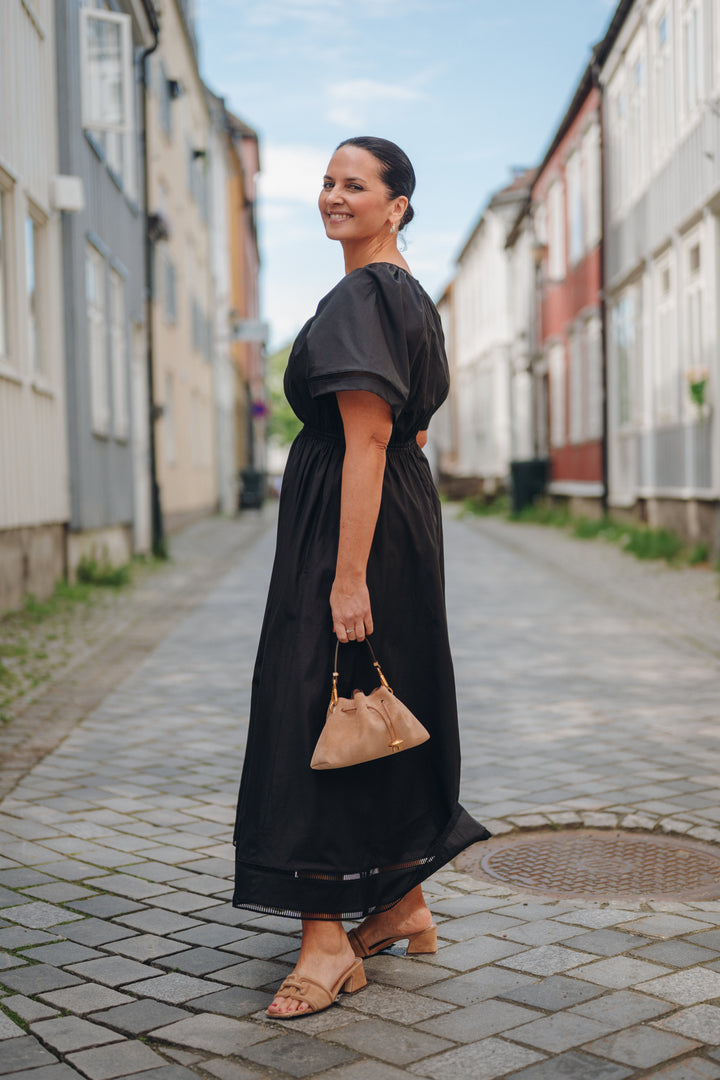 Fiola poplin dress