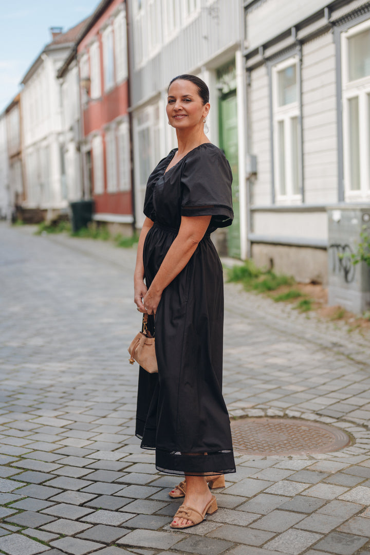 Fiola poplin dress