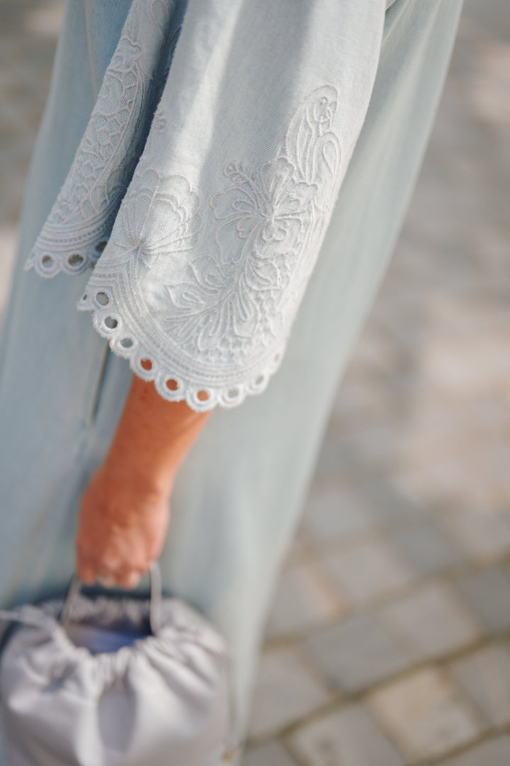 Daylight Denim Midi Dress