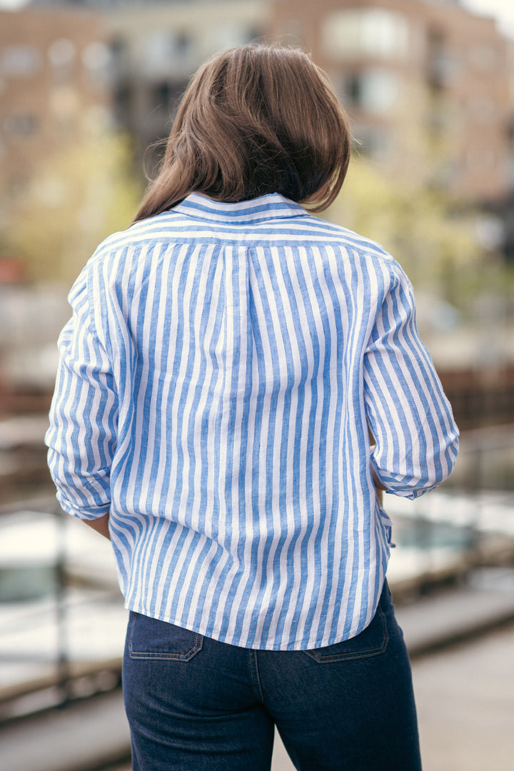 N WD CRP ST-LONG SLEEVE-BUTTON FRONT SHIRT