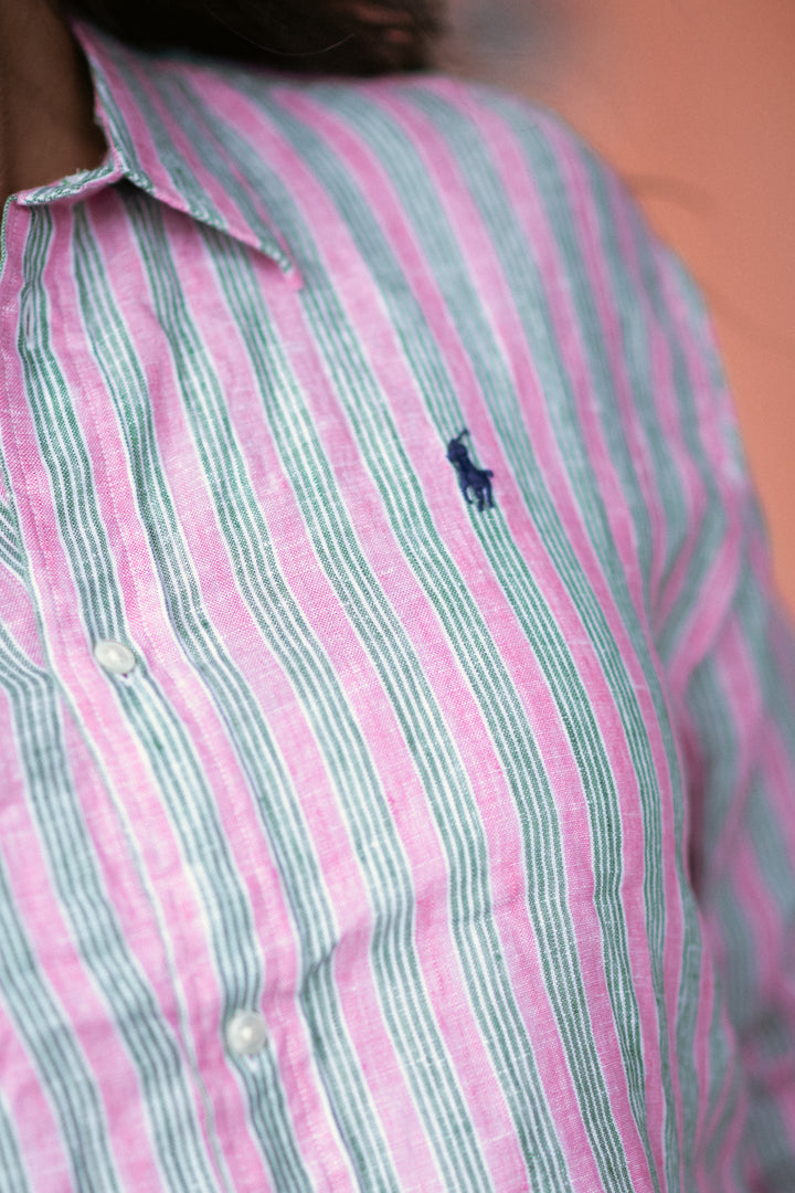 N WD CRP ST-LONG SLEEVE-BUTTON FRONT SHIRT