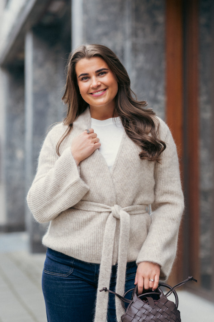 Lila Mohair Cardigan