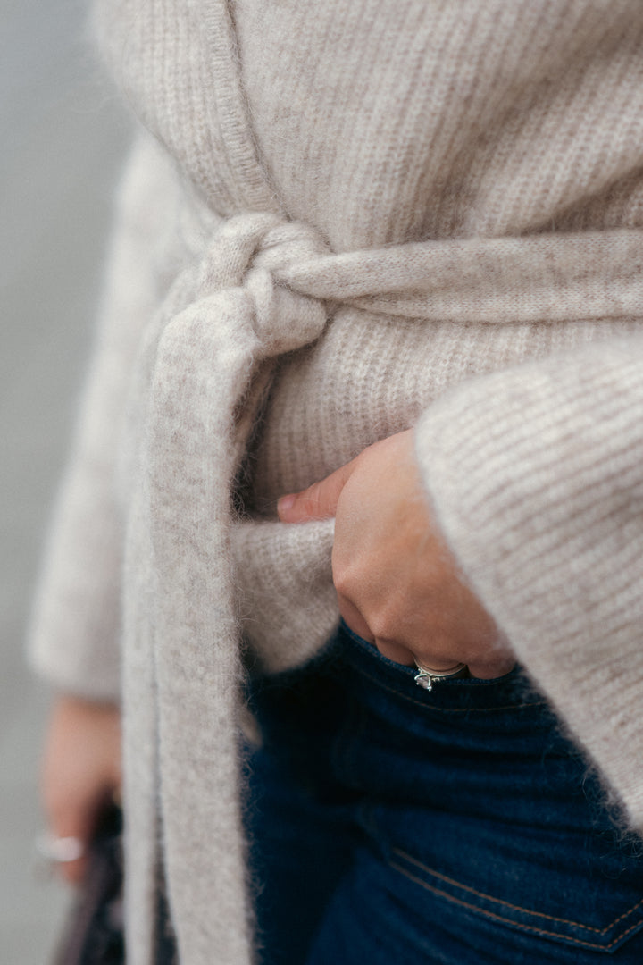 Lila Mohair Cardigan