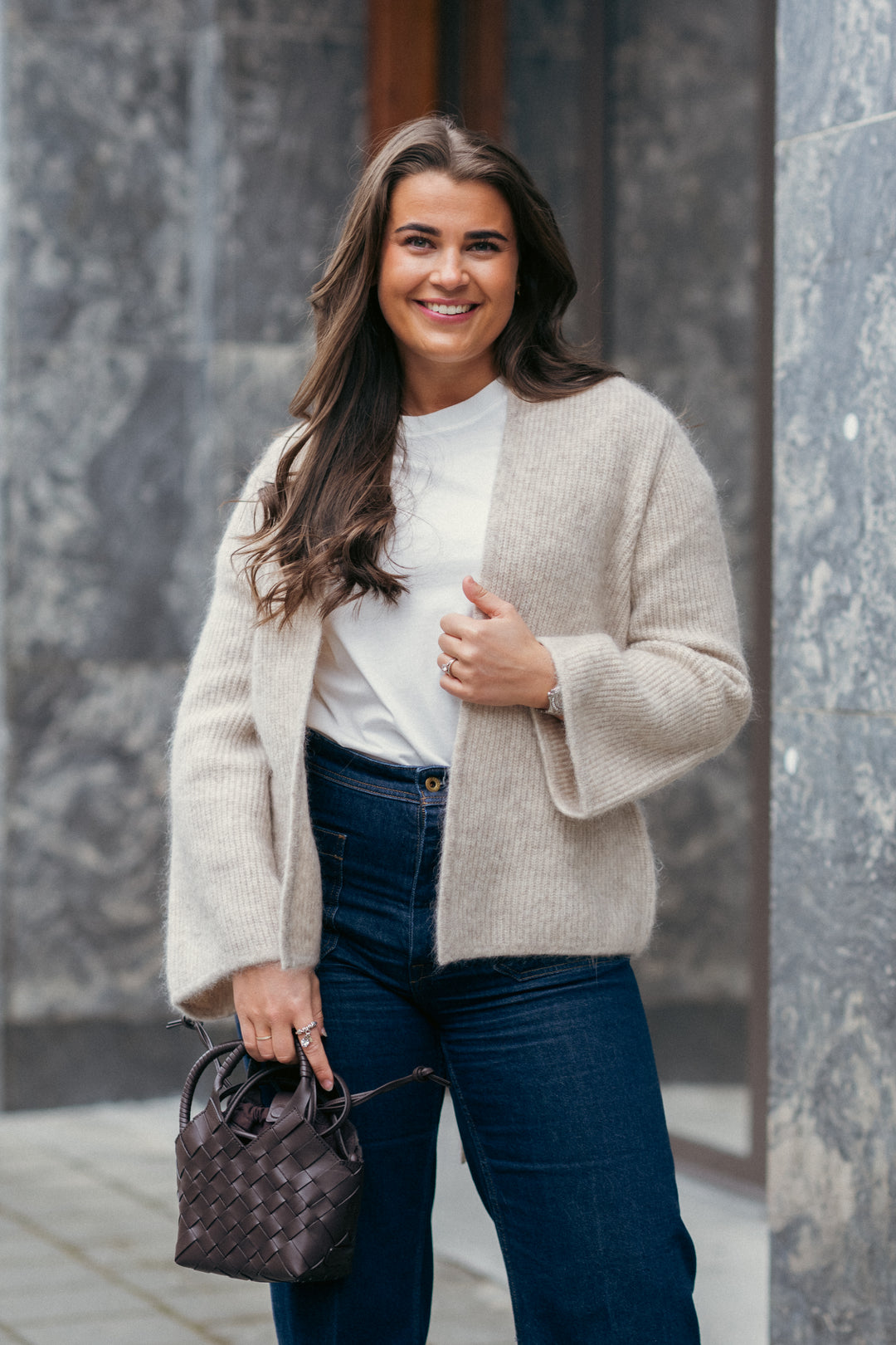 Lila Mohair Cardigan