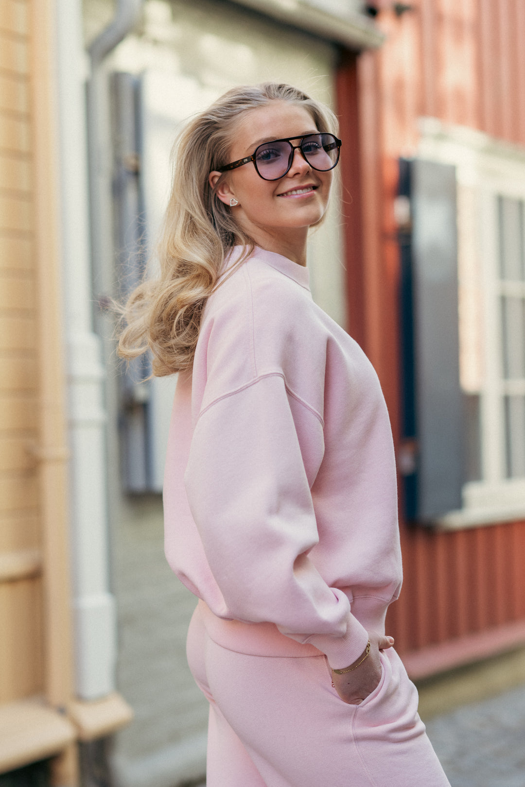Knit-Pullover-Sweatshirt