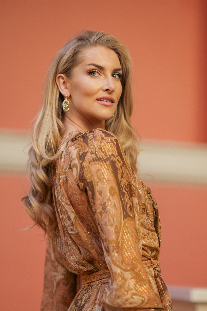 Carousel Batwing Dress