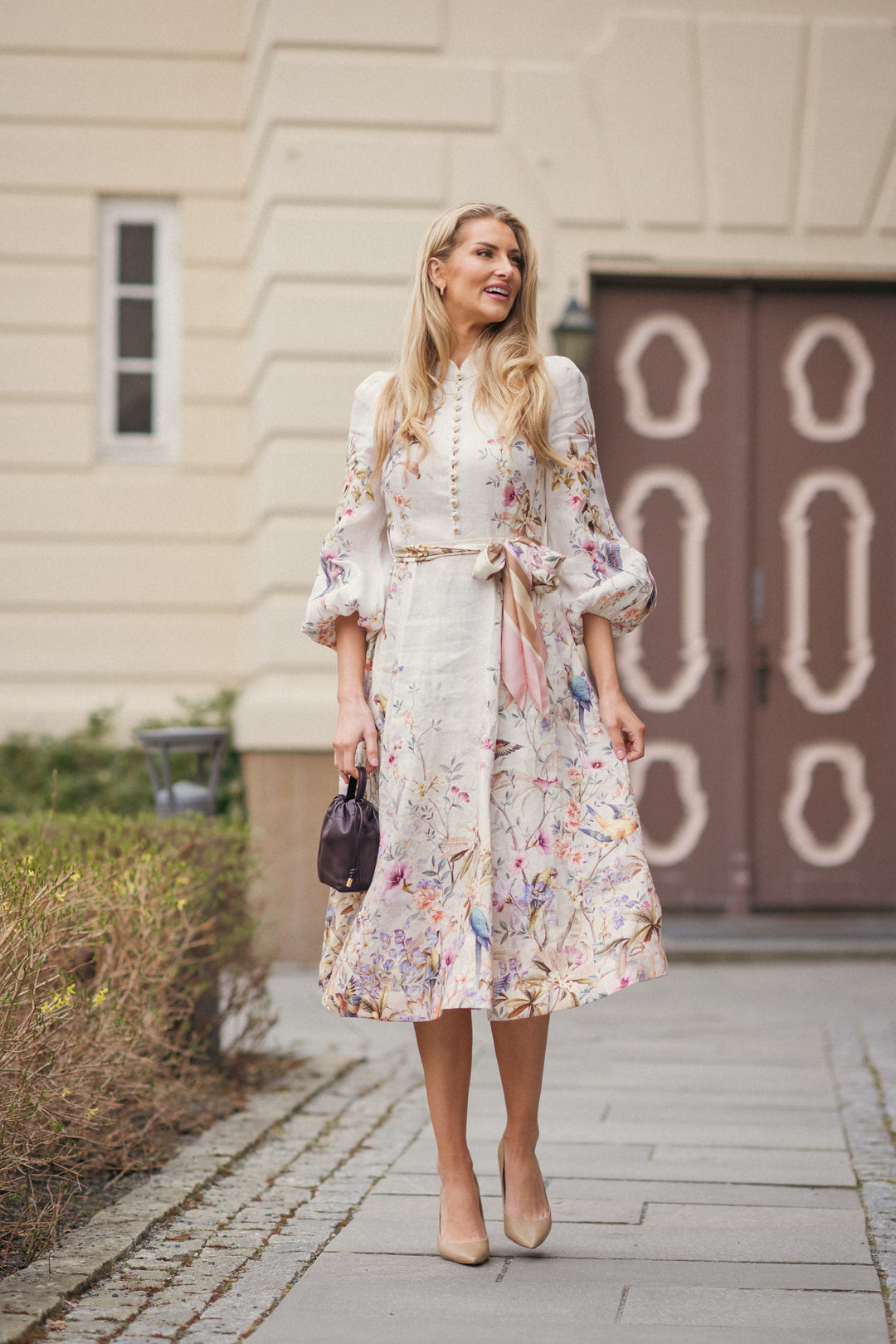 Rebellion Button Midi Dress